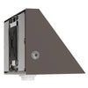 28W-70W Selectable LED Architectural Wall Pack Light with Photocell AC120-277V Dark Bronze Finish