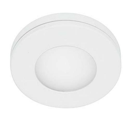 PUCK PRO Ultra Slim Puck Low Voltage 12V Dimmable Round Undercabinet LED Puck Light ETL 25W Equivalent Silver Grey