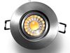 LED Gimbal 8W 3inch Recessed Dimmable Light Adjustable CCT (3K/4K/5K) Flat or Sloped Ceilings ETL