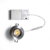 LED Gimbal 8W 3inch Recessed Dimmable Light Adjustable CCT (3K/4K/5K) Flat or Sloped Ceilings ETL
