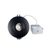LED Gimbal 8W 4inch Recessed Dimmable Light Adjustable CCT (3K/4K/5K) Flat or Sloped Ceilings ETL