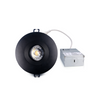 LED Gimbal 8W 4inch Recessed Dimmable Light Adjustable CCT (3K/4K/5K) Flat or Sloped Ceilings ETL