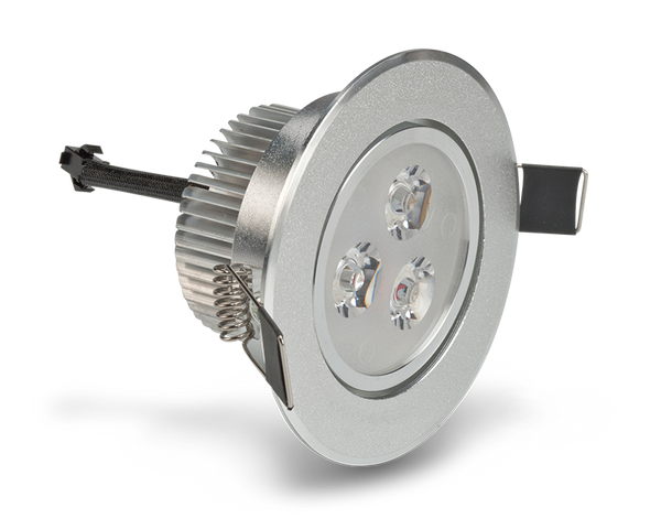 LEDQuant 3 Watt Dimmable Recessed LED Lighting Fixture Recessed
