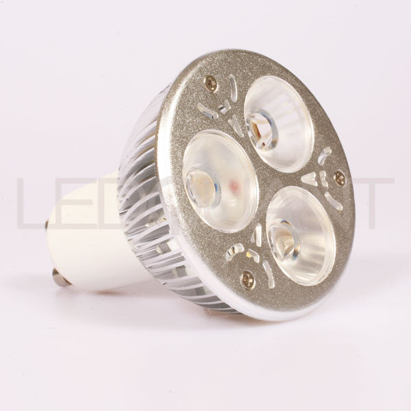 LEDQuant Dimmable GU10 6W LED Bulb, 50W Halogen Bulb Replacement, Warm White, Energy Efficient