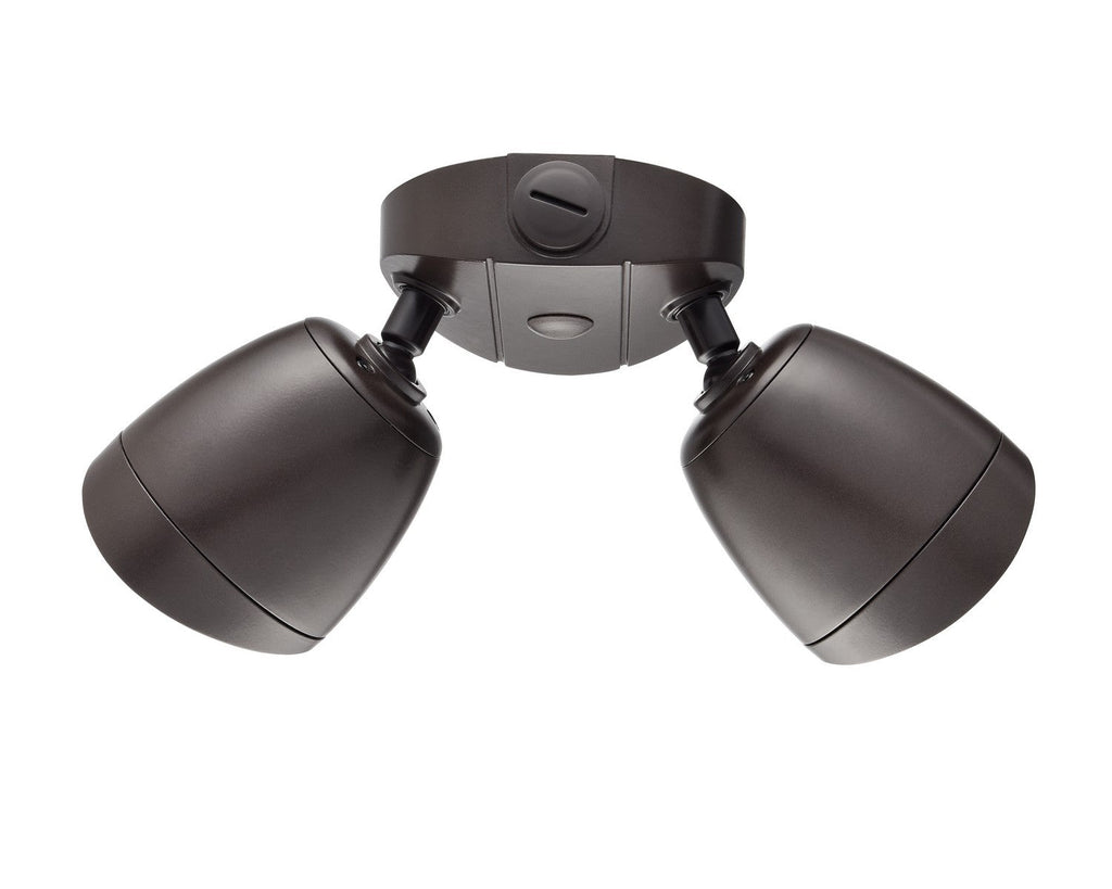 Millennium 18002-PBZ LED Outdoor Security Flood Light, Powder Coated Bronze