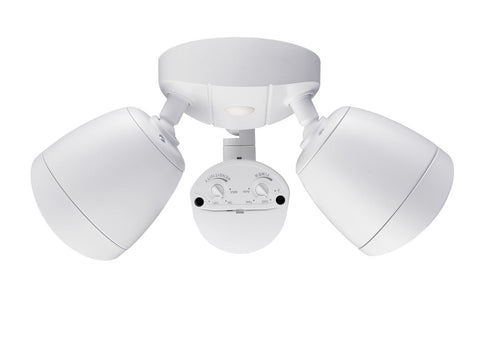 Millennium M-18002-MW LED Outdoor Security Flood Light, Powder Coated Matte White