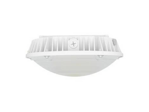 LED Garage Canopy Light, 5,600 Lumens 30W or 40W, 100-277V, 5000K