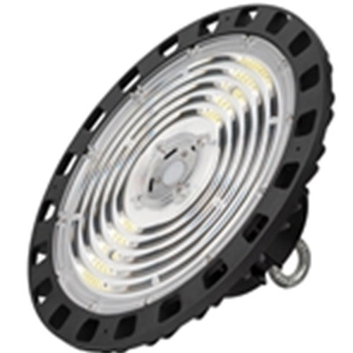 LED UFO High Bay, 150W, 24000 Lumens, 4000K or 5000K, 120-277V, Black Finish