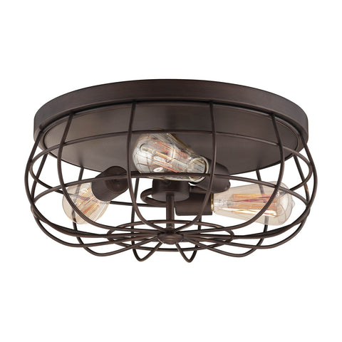 Millennium Neo-Industrial 5323-RBZ Ceiling Light - Rubbed Bronze