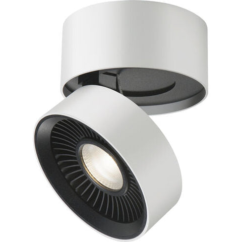 Kuzco Lighting FM9405-WH-UNV Solo LED 5 inch Flush Mount Ceiling Light White Finish