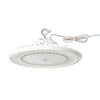 100/120/150W Wattage Selectable White Housing LED UFO High Bay Light AC 100-277V CCT 5000K | 5EHB-150W-120V-50K-SV2-W