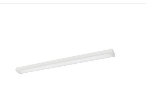 AFX Lighting SHAL054840LAJMV Shaw 48" Wide LED Flush Mount Ceiling Fixture, White Finish