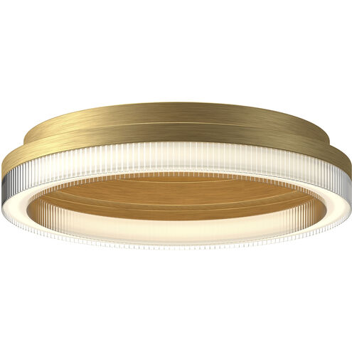 Kuzco Lighting FM46116-BG-3CCT-UNV Calix LED 15.75 inch Flush Mount Ceiling Light Brushed Gold Finish