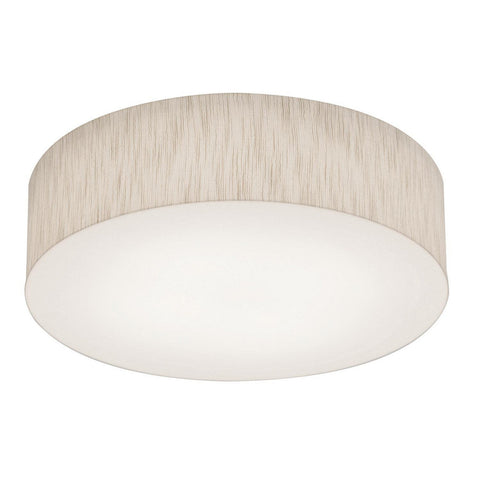 AFX Lighting ANF1524LAJUD-JT-MS Anton Flush Mount w/ Motion Sensor, 120V-277V, Selectable CCT, Jute Finish
