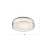 Aston 10-in Flush Mount