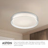 Aston 18-in Flush Mount