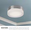 Bedford 6-in Flush Mount