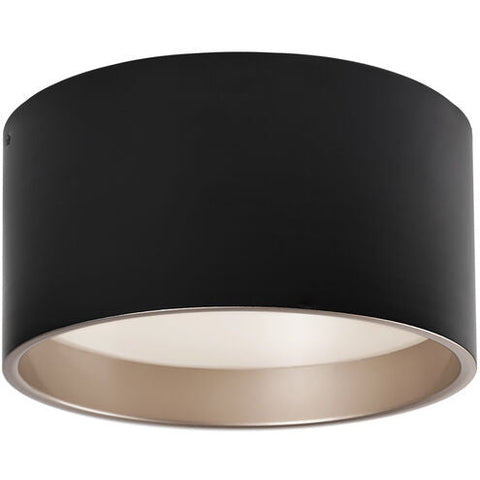Kuzco Lighting FM11414-BK-5CCT Mousinni LED 13.88 inch Black Flush Mount Ceiling Light