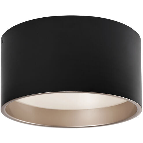 Kuzco Lighting FM11414-BK-5CCT Mousinni LED 13.88 inch Black Flush Mount Ceiling Light