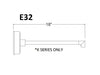 K2 Series LED Sign Light, Multiple Finishes and Mounting Arms Available