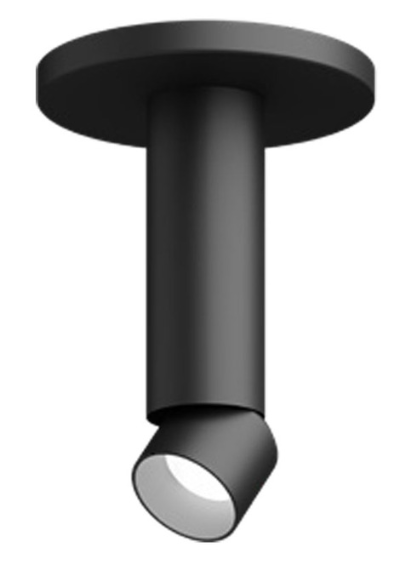 Visual Comfort Architectural ENCY2RS-L129272A-UNV-AB 2" 12W Adjustable LED Cylinder, Surface Mount, Reflector Finish/Cylinder Finish: Brushed Aluminum/Black, Color Temperature: 2700K, Beam Spread: 20°