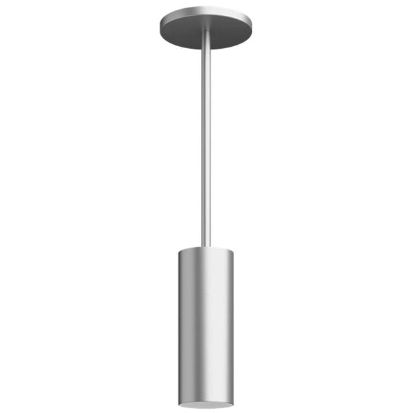 Visual Comfort Architectural ENCY3RP-L159272D-UNV-BA Entra 3 Inch Cylinder Pendant Without Stem, Fixed Downlight, Beam Angle 25°, Color Temperature 2700K, Wattage 15W, Black/Brushed Aluminum Finish