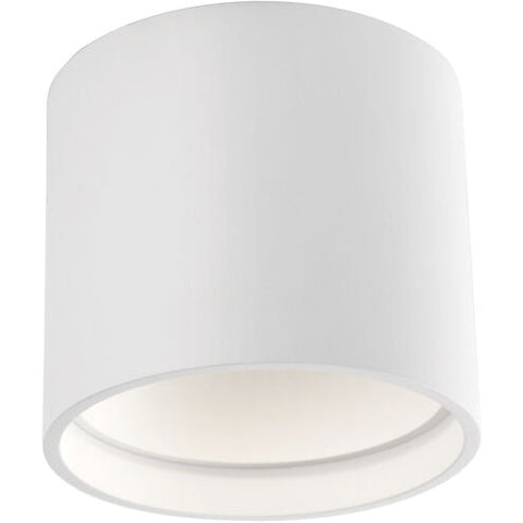 Kuzco Lighting FM10605-WH-UNV Falco LED 5.13 inch Flush Mount Ceiling Light White Finish