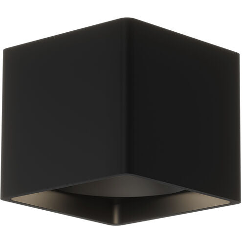 Kuzco Lighting FM10705-BK-UNV Falco LED 5.13 inch Flush Mount Ceiling Light Black Finish