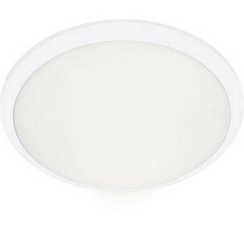 Kuzco Lighting FM1512-WH LED Malta Round Indoor Ceiling Lights 120V White Finish