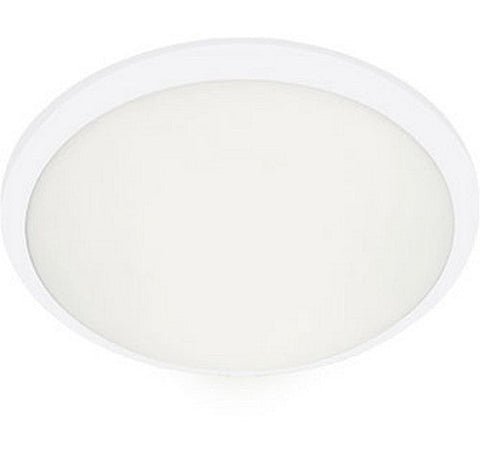 Kuzco Lighting FM1512-WH LED Malta Round Indoor Ceiling Lights 120V White Finish