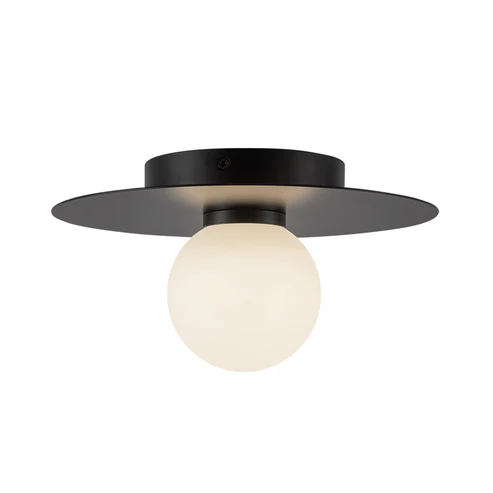Kuzco Lighting FM15510-BK-UNV Elixir LED 9.88 inch Flush Mount Ceiling Light Black Finish