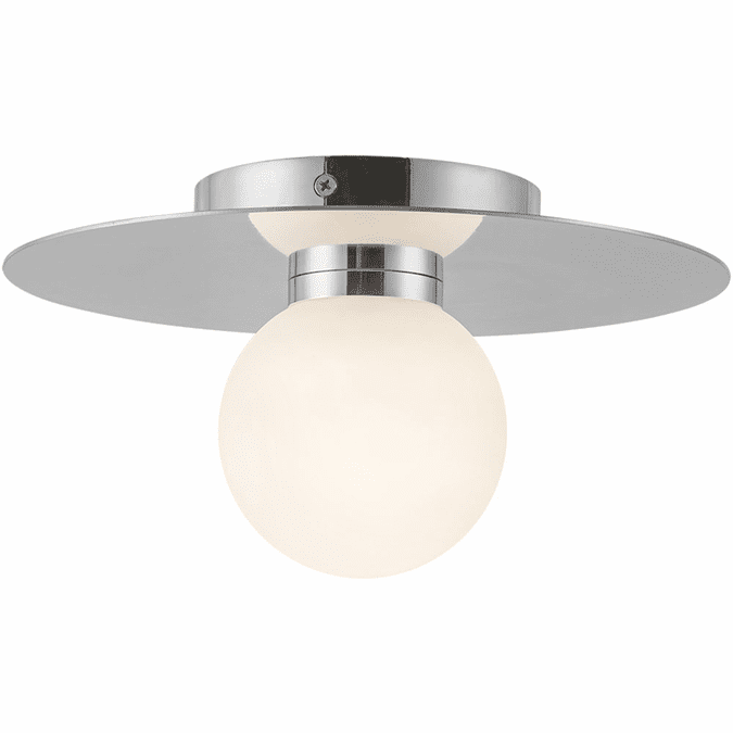 Kuzco Lighting FM15510-CH-UNV Elixir LED 9.88 inch Flush Mount Ceiling Light Chrome Finish