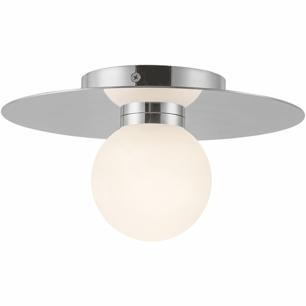 Kuzco Lighting FM15510-CH-UNV Elixir LED 9.88 inch Flush Mount Ceiling Light Chrome Finish