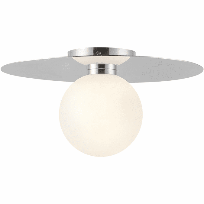 Kuzco Lighting FM15514-CH-UNV Elixir LED 14.13 inch Flush Mount Ceiling Light Chrome Finish