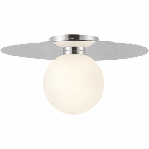 Kuzco Lighting FM15514-CH-UNV Elixir LED 14.13 inch Flush Mount Ceiling Light Chrome Finish