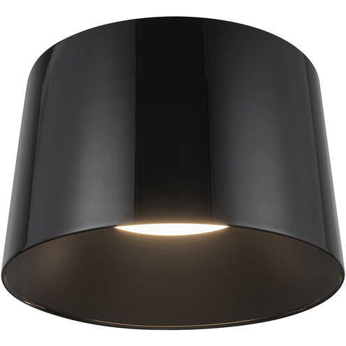 Kuzco Lighting FM16512-JB-3WCCT-UNV Etta LED 13.88 inch Flush Mount Ceiling Light Jet Black Finish