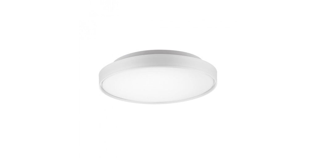 Kuzco Lighting FM43518-WH-5CCT Brunswick LED 17.25 inch White Flush Mount Ceiling Light