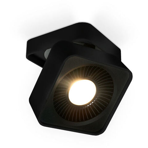 Kuzco Lighting FM9304-BK-UNV Solo LED 5.13 inch Flush Mount Ceiling Light Black Finish