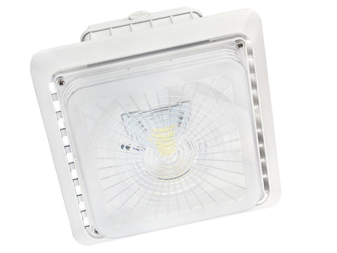 Square LED Garage Canopy Light, 55W, 5000K