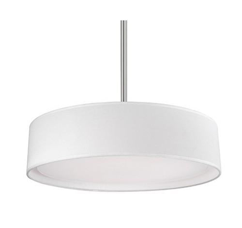 Kuzco Lighting PD7916-WH LED Dalton Semi-Flush Mount Ceiling Light 120V White Finish