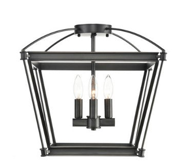 Alora Lighting SF312204UB LED Manor 4 Light 17 inch Semi Flush Mount Ceiling Light Urban Bronze Finish