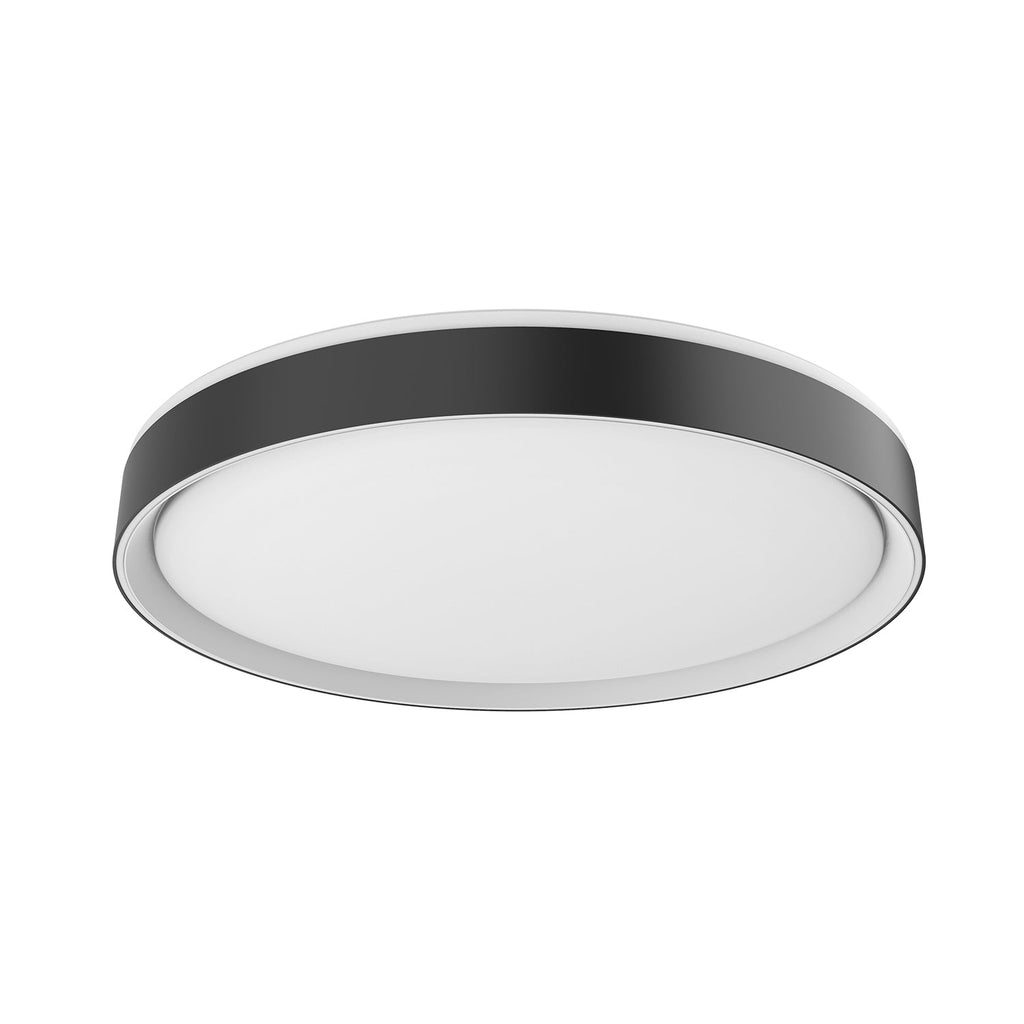 Kuzco Lighting FM43920-BK/WH-5CCT Essex LED 19.75 inch Black and White Flush Mount Ceiling Light