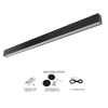 Luxrite LR42610 4FT 50W Architectural Linear Selectable CCT/Wattage
