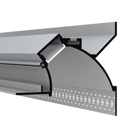 Luxrite LR43350 Wall Washing LED Tape Mud In Channels .79"