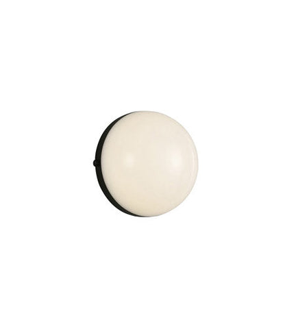 Alora Lighting WV301001MB Globo Sconce LED 7 inch Flush Mount Ceiling Light Black Finish