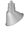 Millennium Lighting 10" RLM Angle Shade, Galvanized Finish