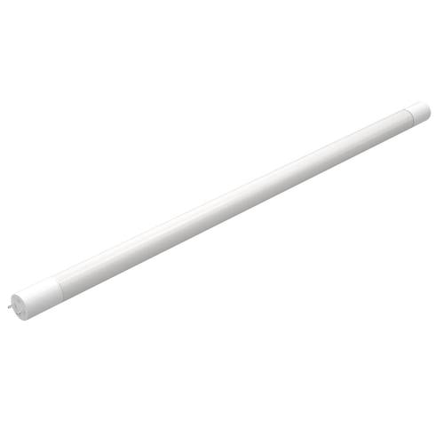 25-pack 4 ft LED T8 tube light, double-ended bypass, direct wire, 17W, 2200 lumens, 32W CFL equivalent, UL & DLC listed, damp locations