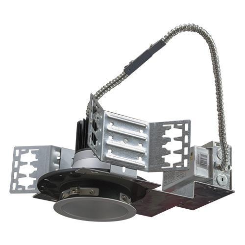 4 INCH ARCHITECTURAL LED RECESSED DOWNLIGHT KIT, COMMERCIAL GRADE, REFLECTOR TRIM AND FRAME, UL, ENERGY STAR