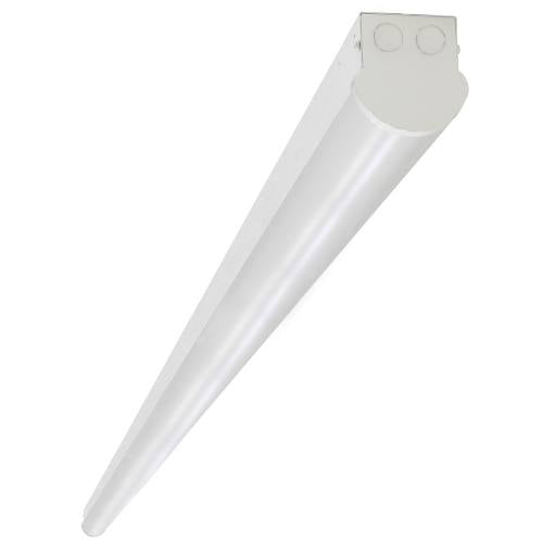 8ft LED linear strip light 65W, 0-10V dimmable, DLC premium
