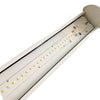 8ft LED linear strip light 65W, 0-10V dimmable, DLC premium